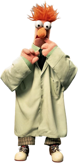 Beaker from the Muppets